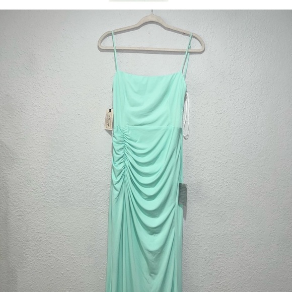 Katie May Los Angeles Great Kate Gown in Supercharged Mint(defects) - Picture 3 of 14